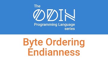 Byte order / Endianness
