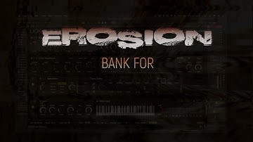 Erosion Bank for Unfiltered Audio LION synth