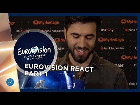 Eurovision React: Second Semi-Finalists react to Eurovision entries! (PART 1)