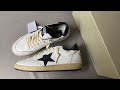 Golden Goose Ball Star sneakers Unboxing From Supkicks