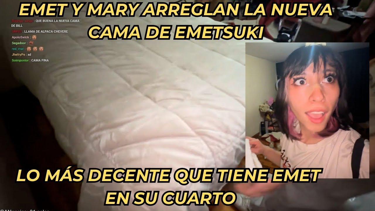 MARYBLOG Y EMET ARREGLAN LA NUEVA CAMA 😮MARY LE ENSEÑA A EMET A SER DECENTE