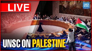 🔴LIVE: UNSC Debates Genocide In Gaza 🔴LIVE: UNSC Debates Genocide In Gaza
