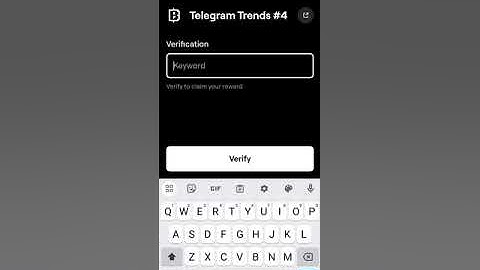 Blum Verify Code | Telegram Trends #4