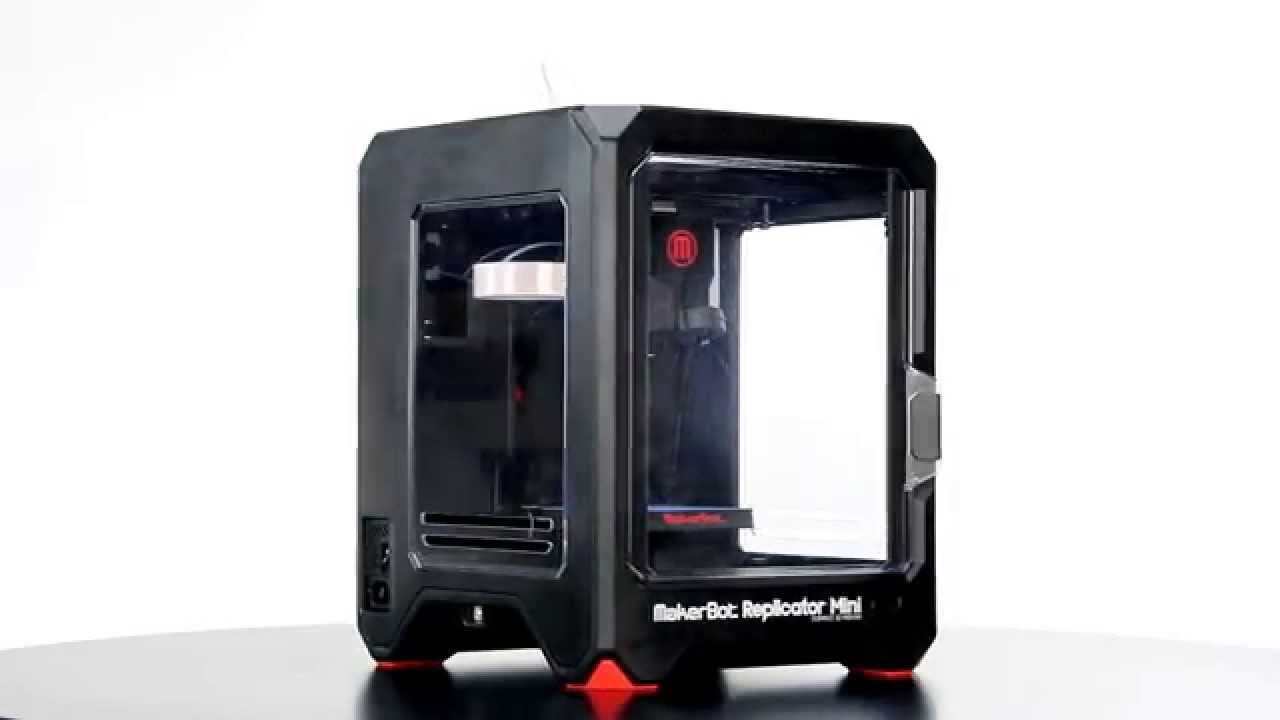 MakerBot Replicator Mini 360° turntable view - YouTube