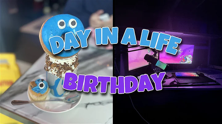 **BIRTHDAY** Day in a life of a 14 YEAR OLD Content Creator!