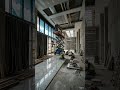 From bare concrete to full luxury—watch this hotel lobby transform in 60 seconds ✨ #luxuryreveal