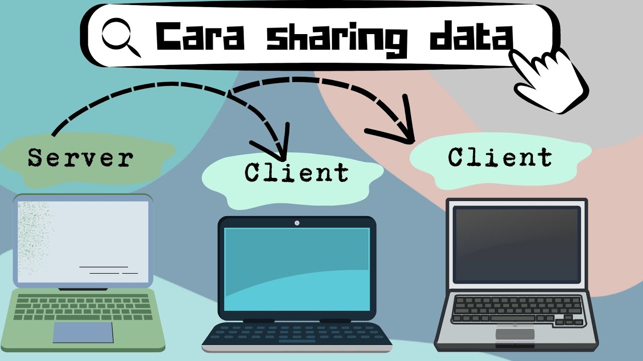 Cara Sharing Data/File dengan Jaringan Wireless - YouTube
