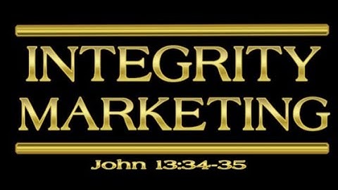 Welcome to Integrity Marketing