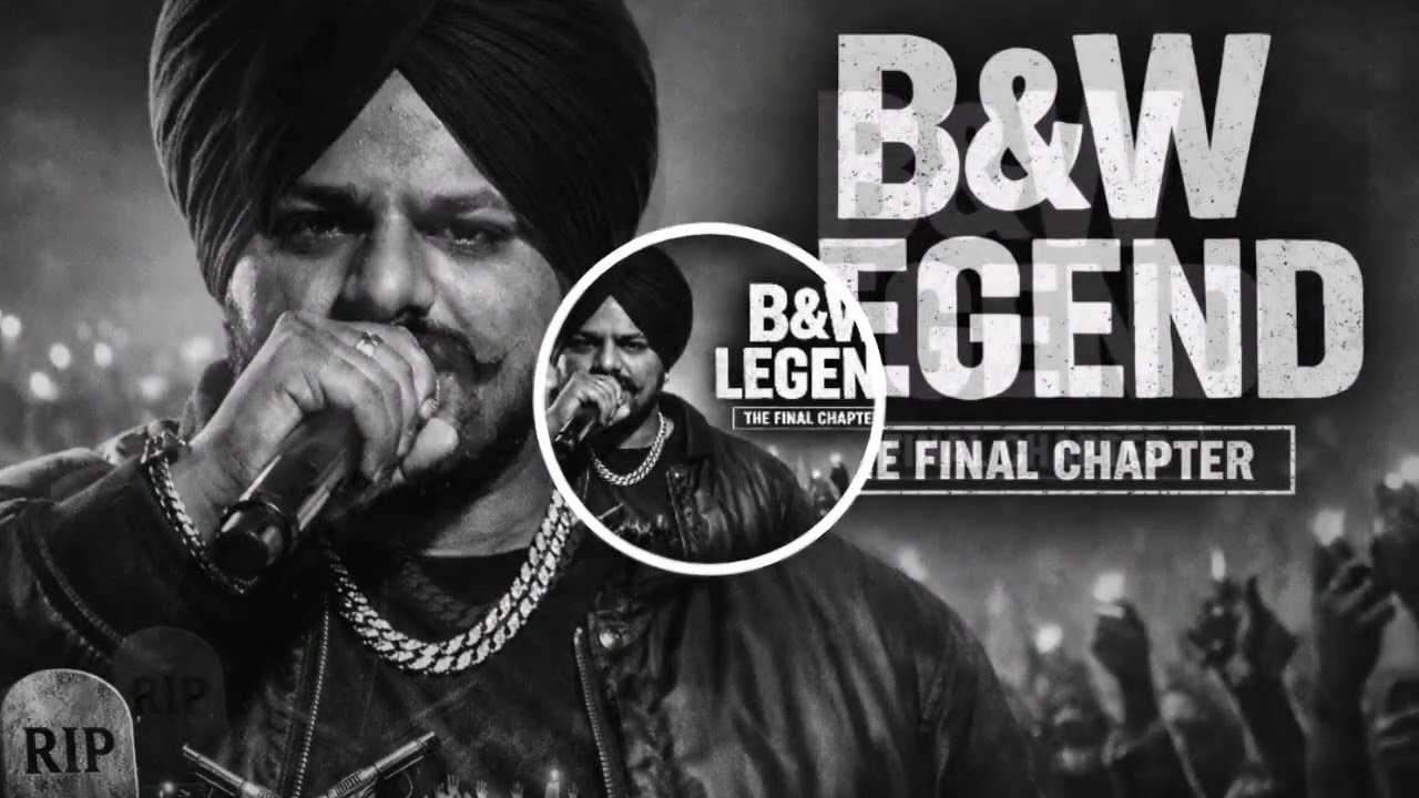 B&W Tribute Rap 🖤 | Legend Never Dies | Moose Wala Inspired New #viral #panjabi #hiphop #song #rap 