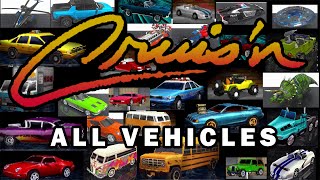 Cruis'n Series: ALL Playable Vehicles