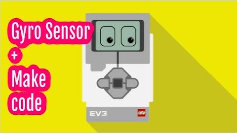 Gyro Sensor programming in MakeCode