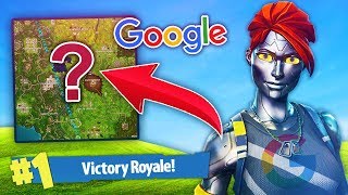 השתמשתי ב-Google כדי לנצח בפורטנייט מטורף Fortnite Battle Royale