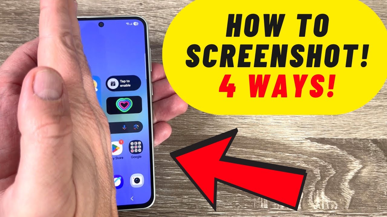 How to SCREENSHOT on Samsung Galaxy A56, A36 & A26 - YouTube