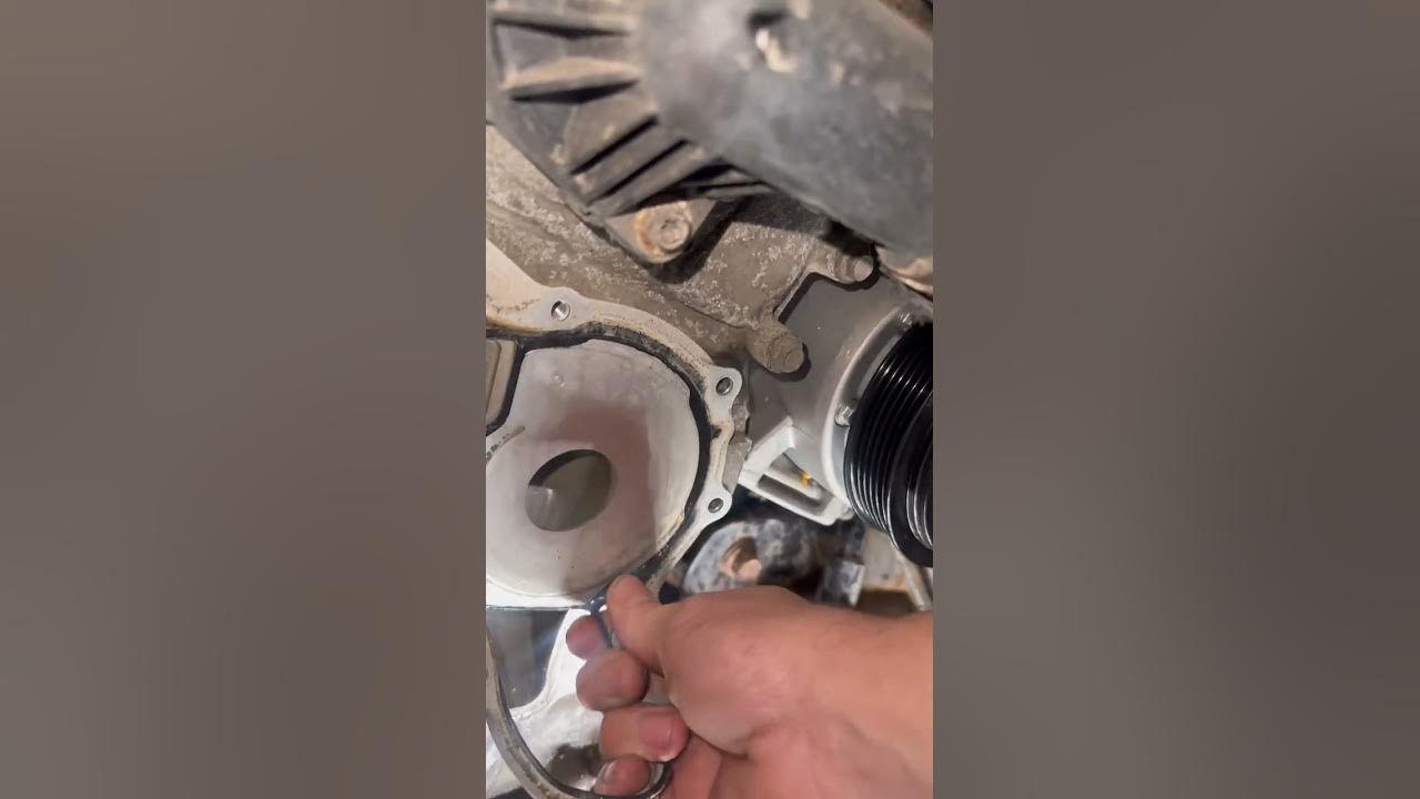 2011 2018 ram 1500 3 6l v6 water pump replacement youtube