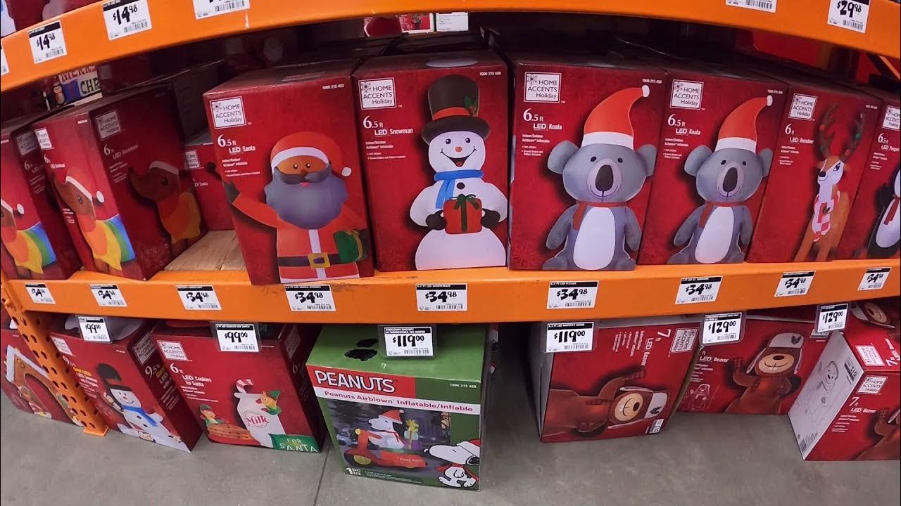 Home Depot 2021 Christmas Inflatables YouTube