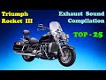 Triumph Rocket best exhaust sounds - Top 25