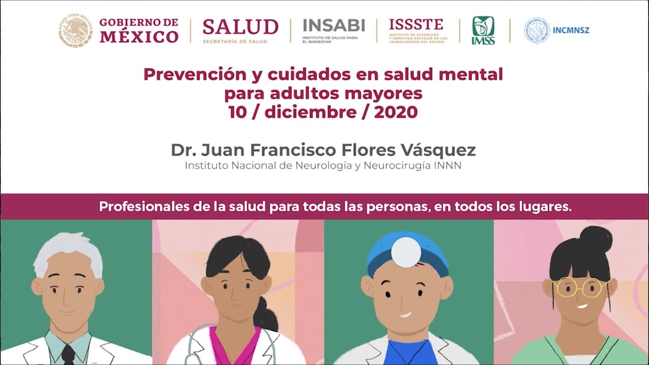 Prevención y cuidados en salud mental para adultos mayores - YouTube