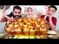 تحدى اكل اكبر صينيه بطاطس باللحمه المفرومه مع الرز😚 والعقاب غير متوقع😍