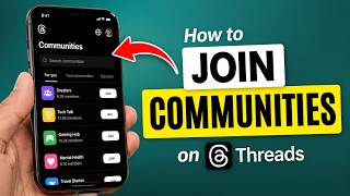 How to Join Communities on Threads