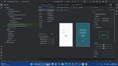 Tạo ứng dụng tính tổng bằng JAVA trên Android Studio 2