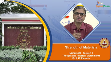 LEC 20 Torsion 1- Thought and Physical Experiments