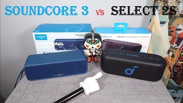 Soundcore Select 2S vs Soundcore 3 😲 Compact Bluetooth Speaker Family Feud- Bass ^ On, Signature EQ