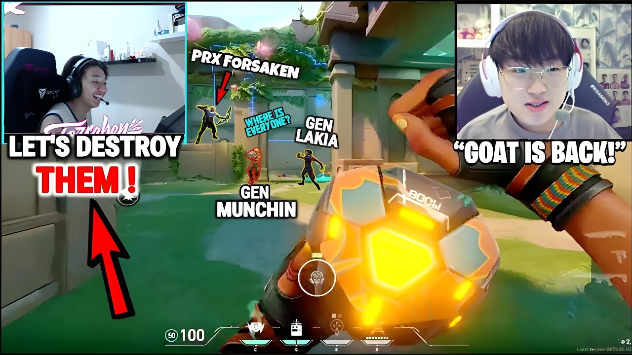 PRX Jinggg & PRX f0rsakeN INSANE Duo & Destroyed TEAM GEN.G Before VCT ...