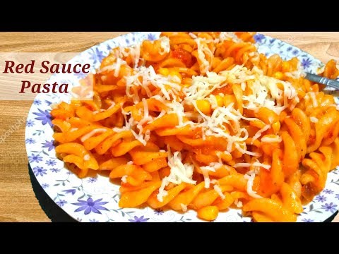 Red Sauce Pasta Recipe |Indian Style Red Sauce Pasta Recipe