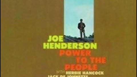 Joe Henderson  -  Lazy Afternoon