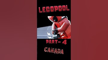 LEGOPOOL | LEGO Deadpool VS Colossus PART-4 #shorts  #lego  #deadpool  #marvel