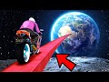 I Tried to go to SPACE on An IMPOSSIBLE Bike Parkour Ramp...😱With Techno Gamerz