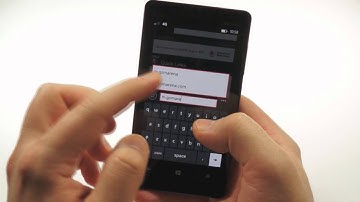 Nokia Lumia 810 user interface