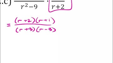 9.2: Multiplying Rational Expressions