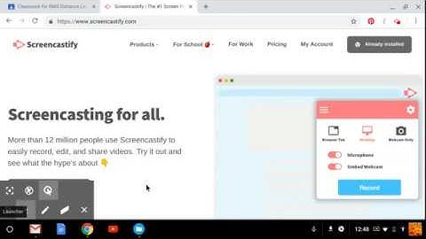 Screenrecording 101:  Screencastify