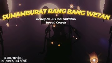 KARAOKE SUMAMBURAT BANG BANG WETAN - ARDIA DIWANG PROBOWANTI ll KARAOKE MUSIK ORIGINAL