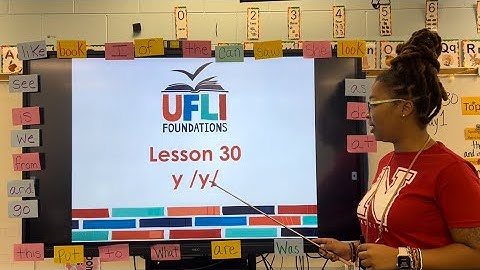 UFLI Lesson 30 y /y/ Day 1 