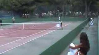 Rafael Nadal training with Zar Lasahido in Mallorca