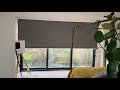 Extra wide electric roller blind | Aquarius Blinds