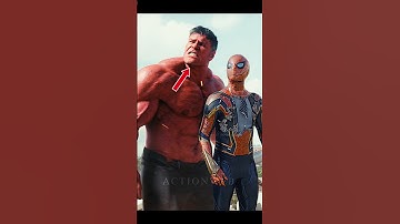 Hulk 😎 Angry Punch Spidey Every Time Ironman Attack hulkbuster hidden things #shorts #actionweb