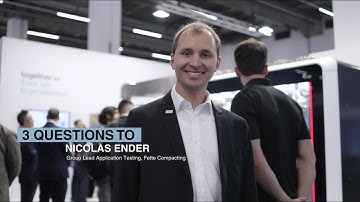 FE CPS Explained: 3 Questions to Nicolas Ender at CPHI Frankfurt | Fette Compacting