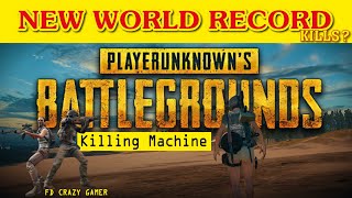 PUBG MOBILE KILLING MACHINE | MY WORLD RECORD | FD CRAZY GAMER