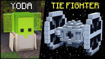 Minecraft | 10+ STAR WARS Build Hacks and Tricks!