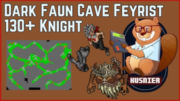 Dark Faun Cave | 130+ Knight | Tibia