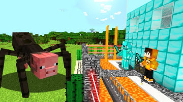 MUTANT Spider Vs Safest Security House Defence