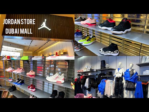 JORDAN STORE DUBAI MALL | 4K | 2022 | BEST PRICES FOR JORDAN SHOES