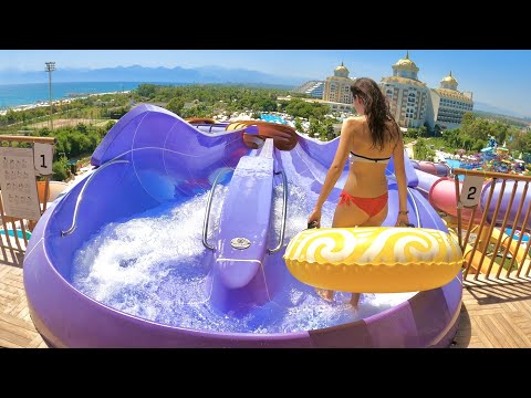 Delphin BE Grand Resort in Antalya Türkiye (Aquapark + Restaurant & Hotel Tour)