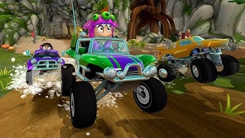 Wasteland Rush USING El Zipo, Rez & Lellani | Beach Buggy Racing 2