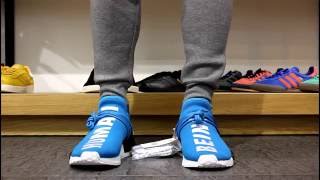 adidas human race marrone