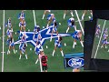 Dallas Cowboys cheerleaders thunderstruck pregame 12/26/21 vs Washington FT
