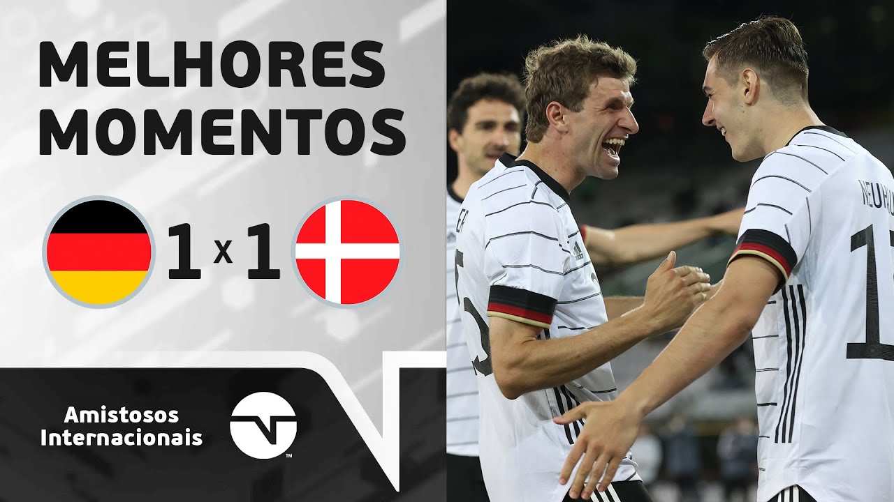 FICOU DEVENDO! ALEMANHA 1X1 DINAMARCA – MELHORES MOMENTOS